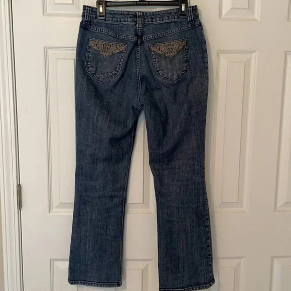 Chico’s Platinum Thalia Jeans 32 x 29 Medium Wash - Picture 4 of 8